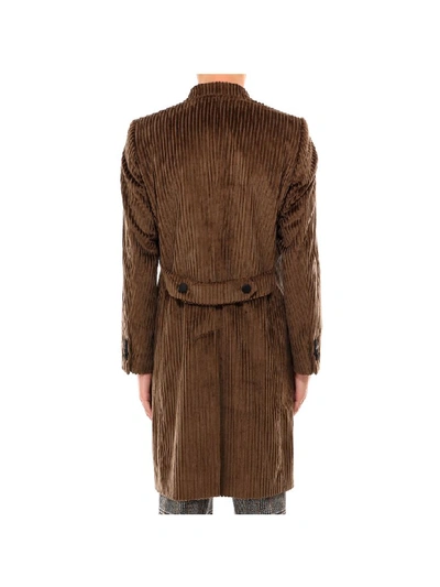 Shop Dolce & Gabbana Coat In Brown