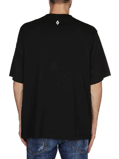 Shop Marcelo Burlon County Of Milan Short Sleeve T-shirt In Black