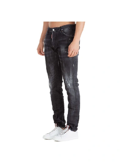 Shop Dsquared2 Cool Guy Jeans In Nero