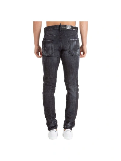 Shop Dsquared2 Cool Guy Jeans In Nero