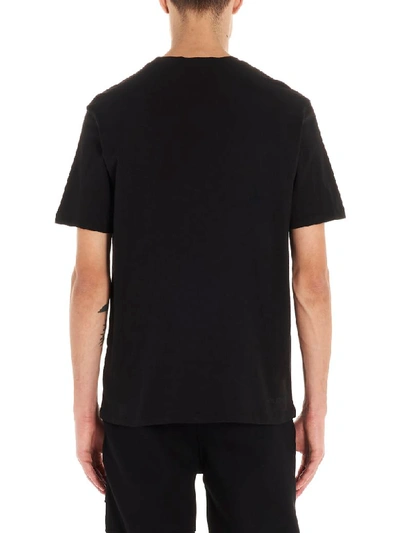 Shop Neil Barrett Wolf Man T-shirt In Black