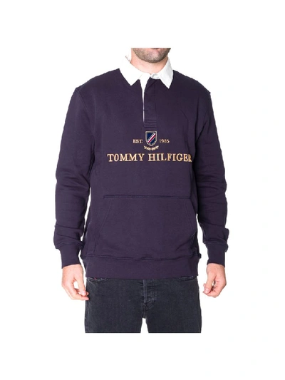 Shop Tommy Hilfiger Sweater In Sky Blue
