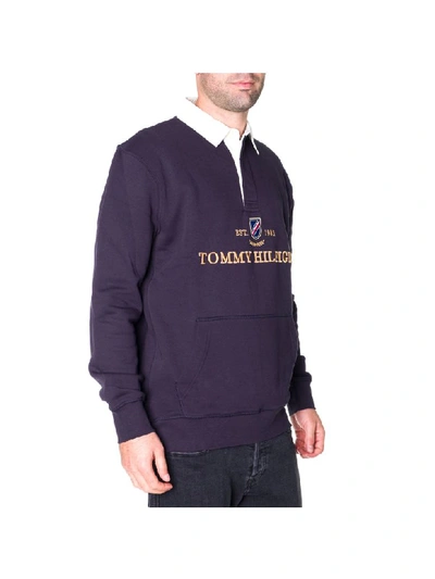 Shop Tommy Hilfiger Sweater In Sky Blue