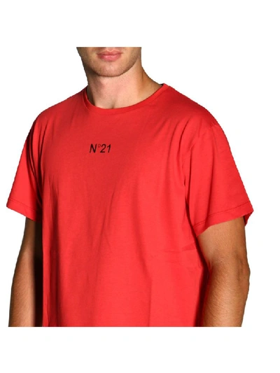 Shop N°21 N° 21 T-shirt T-shirt Men N° 21 In Red