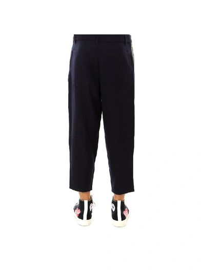 Shop Comme Des Garçons Shirt Trousers In Black