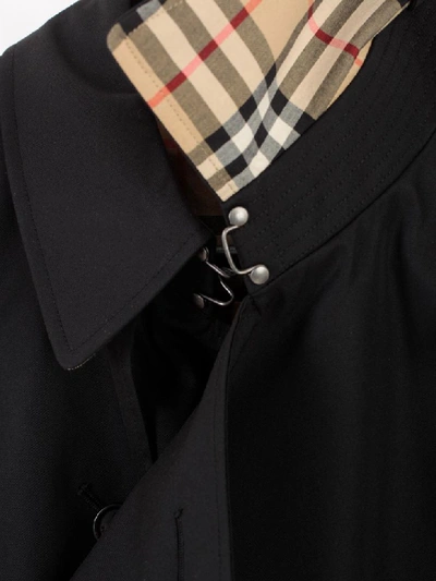 Shop Burberry Wimbledon Trench Double Breasted In Black