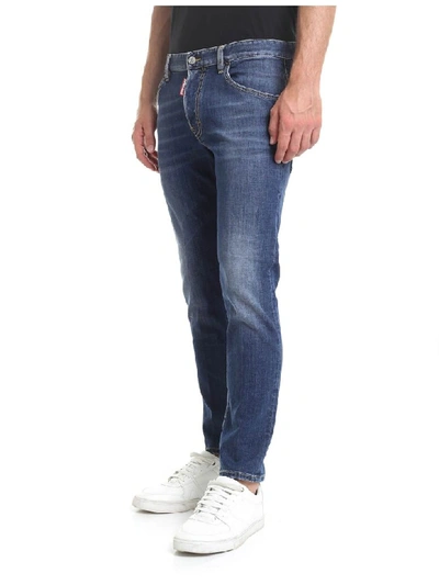 Shop Dsquared2 Skater Classic Jeans In Denim