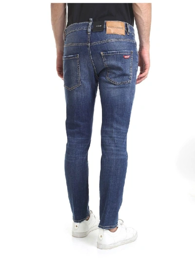 Shop Dsquared2 Skater Classic Jeans In Denim