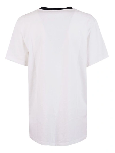 Shop Helmut Lang Sash Standard T-shirt In Chalk White