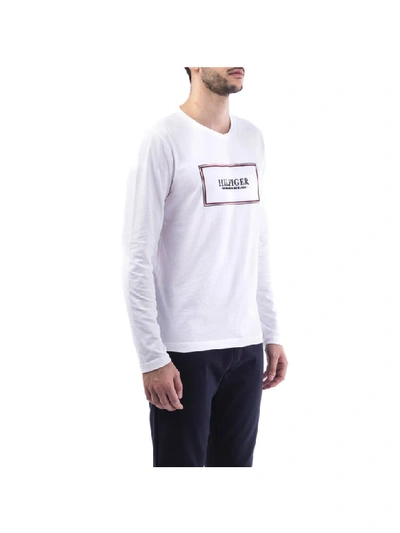 Shop Tommy Hilfiger Cotton T-shirt In Bright White