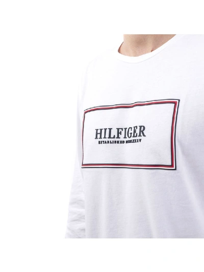 Shop Tommy Hilfiger Cotton T-shirt In Bright White