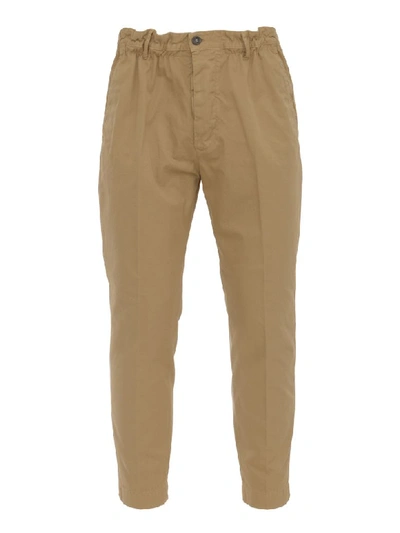 Shop Dsquared2 Trousers In Beige