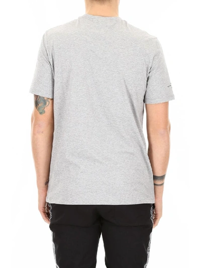 Shop Neil Barrett Gangsta 02 T-shirt In Grey (grey)