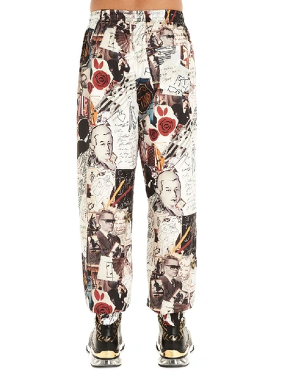 Shop Fendi Ff Futuristic Pants In Multicolor