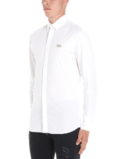 Shop Philipp Plein Original Shirt In White