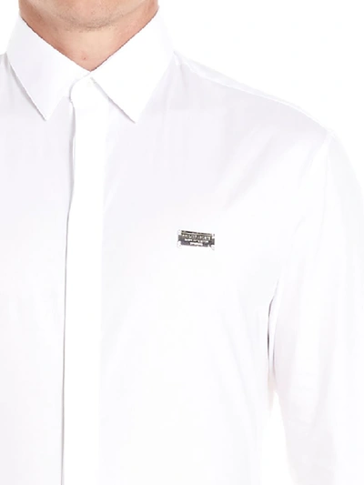 Shop Philipp Plein Original Shirt In White