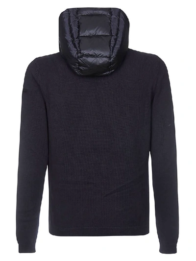 Shop Rrd - Roberto Ricci Design Hooded Padded Jacket In Blu