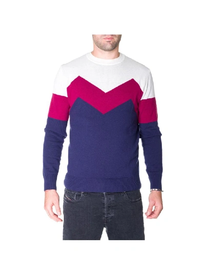 Shop Kangra Merino Wool Sweater In Open Blue