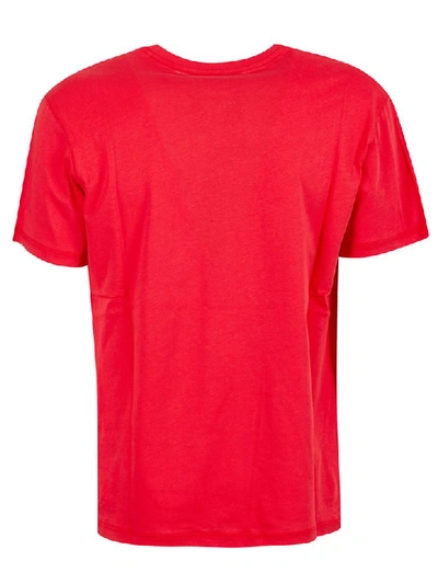 Shop N°21 Logo Print T-shirt In Red/white