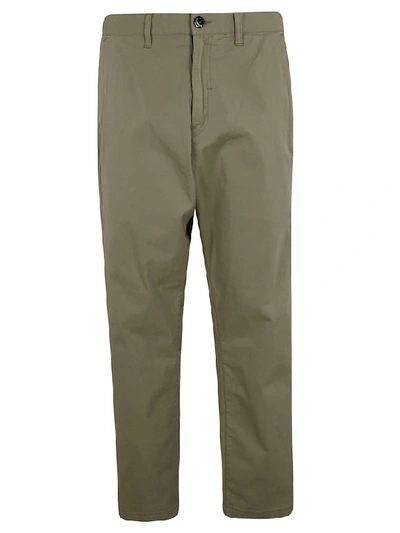 Shop Stone Island Shadow Project Cropped Trousers In Grey