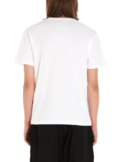 Shop Yohji Yamamoto T-shirt In White