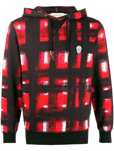 Shop Alexander Mcqueen Sweatshirt In Black/red