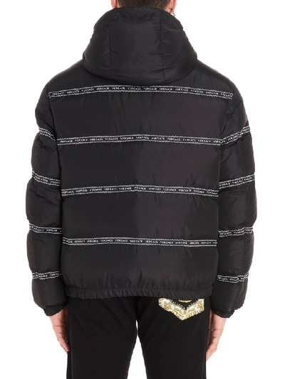 Shop Versace Jacket In Black