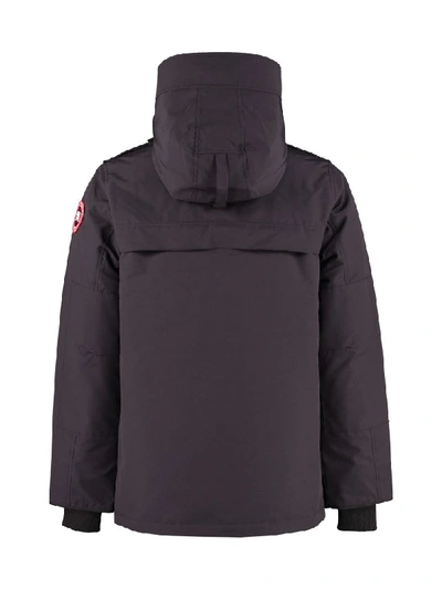 Shop Canada Goose Garibaldi Parka With Removable Padding In Blue