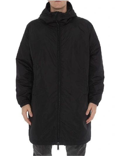 Shop Dsquared2 Raincoat In Black