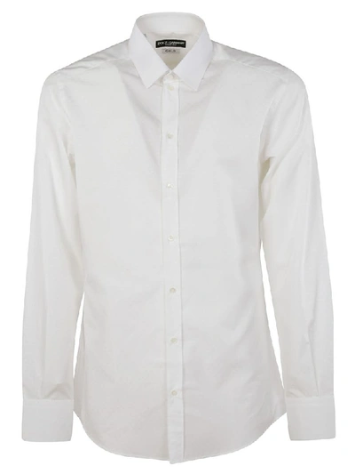 Shop Dolce & Gabbana Classic Cotton Shirt In White