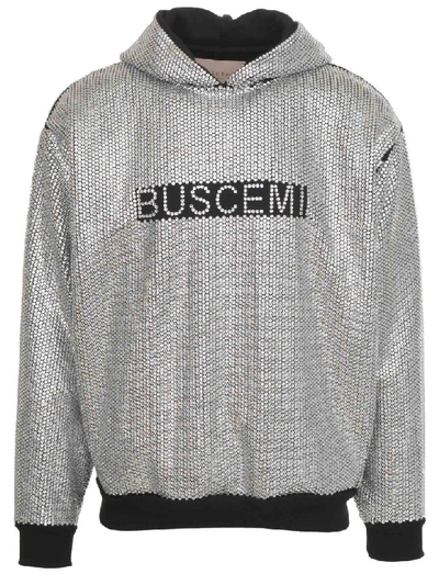 Shop Buscemi Sweatshirt In Silver