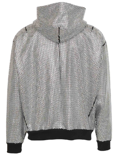 Shop Buscemi Sweatshirt In Silver