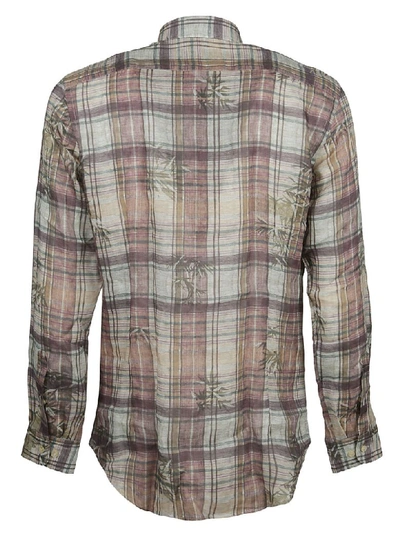 Shop Etro Checked Shirt