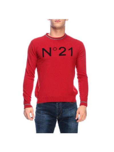 Shop N°21 N° 21 Sweater Sweater Men N° 21 In Red