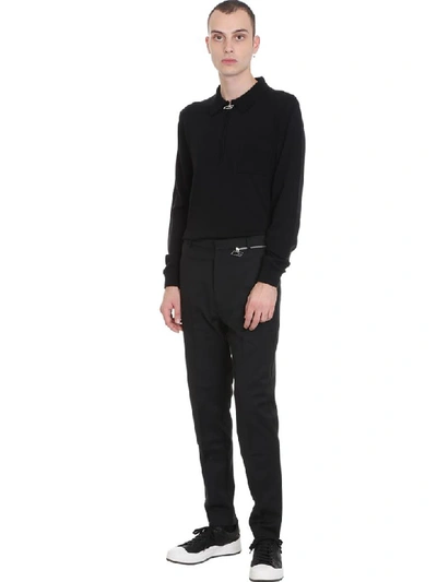 Shop Cmmn Swdn Polo In Black Wool