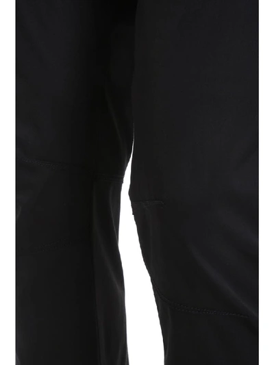 Shop Lanvin Biker Pant Pants In Black Cotton