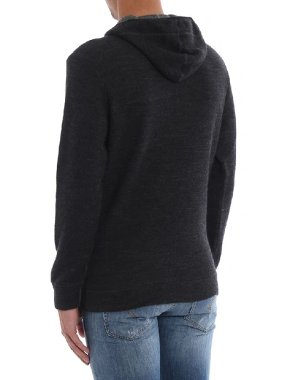 Shop Dondup Sweater In Dark Grey
