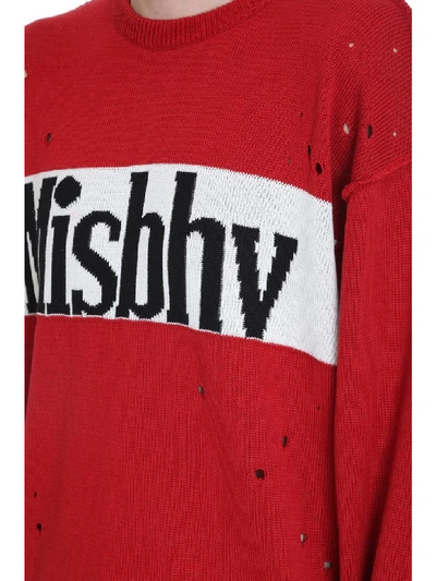 Shop Misbhv Knitwear In Red Wool