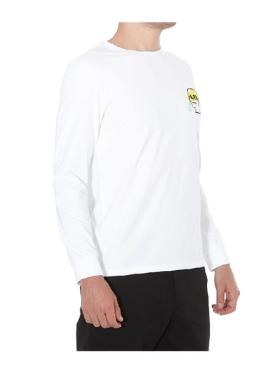 Shop Apc A.p.c. Molly Long Sleeves T-shirt In White