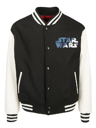 Shop Etro Star Wars Bomber In Black