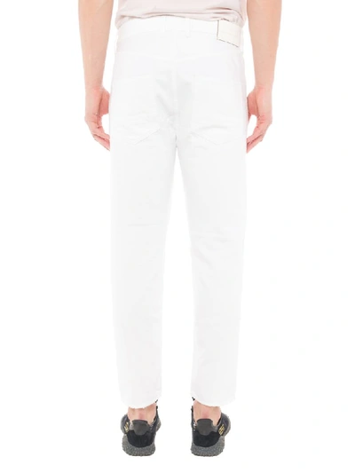 Shop Golden Goose Skinny Trousers In White