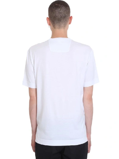 Shop Z Zegna T-shirt In White Cotton