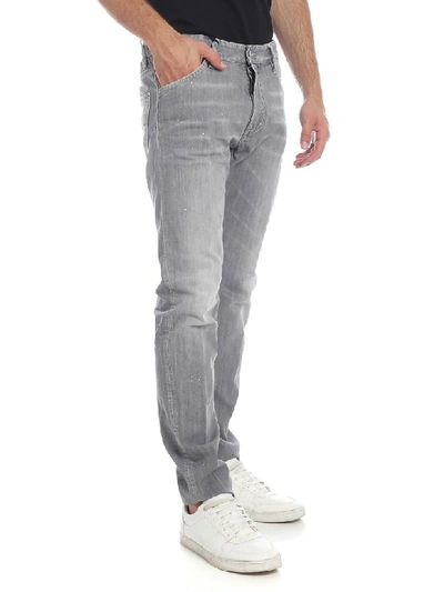 Shop Dsquared2 Grey Wash Cool Guy Jeans In Grigio
