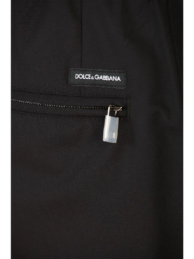 Shop Dolce & Gabbana Jogging Trousers In Nero