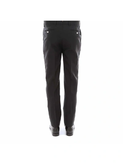 Shop Alexander Mcqueen Trousers In Black