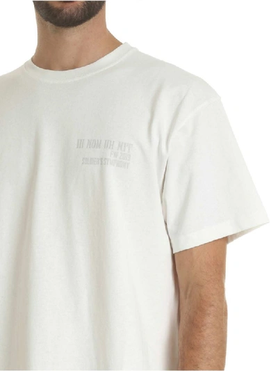 Shop Ih Nom Uh Nit T-shirt Cotton In Gray
