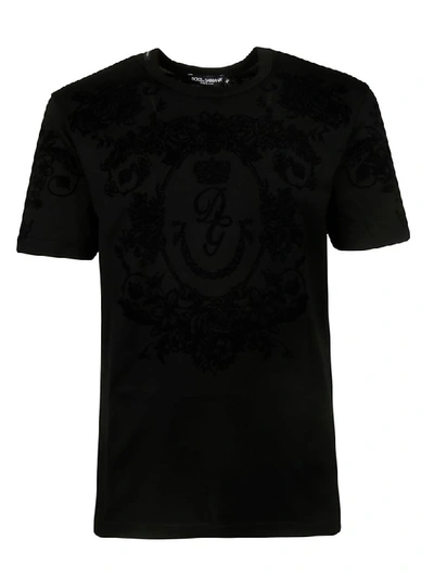 Shop Dolce & Gabbana Dg T-shirt In Nero