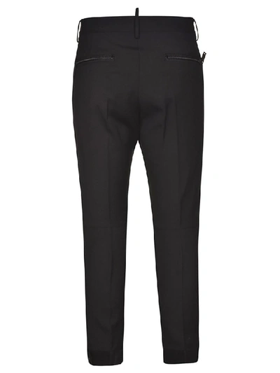 Shop Dsquared2 Straight-leg Trousers In Black