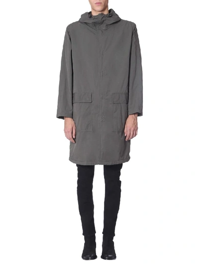 Shop Aspesi Hooded Parka In Verde