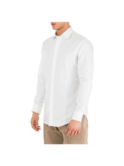 Shop Emporio Armani Bionic Sport Shirt In Bianco